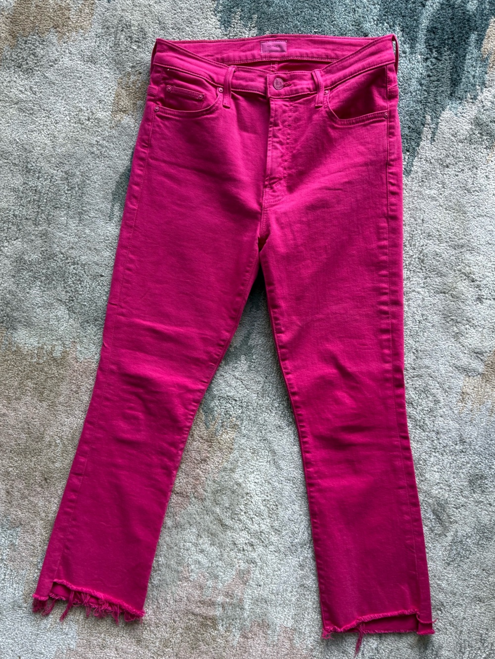 MOTHER Hot Pink Jean